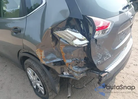 2016 Nissan Rogue S из США, поврежденный, VIN JN8AT2MV2GW134873